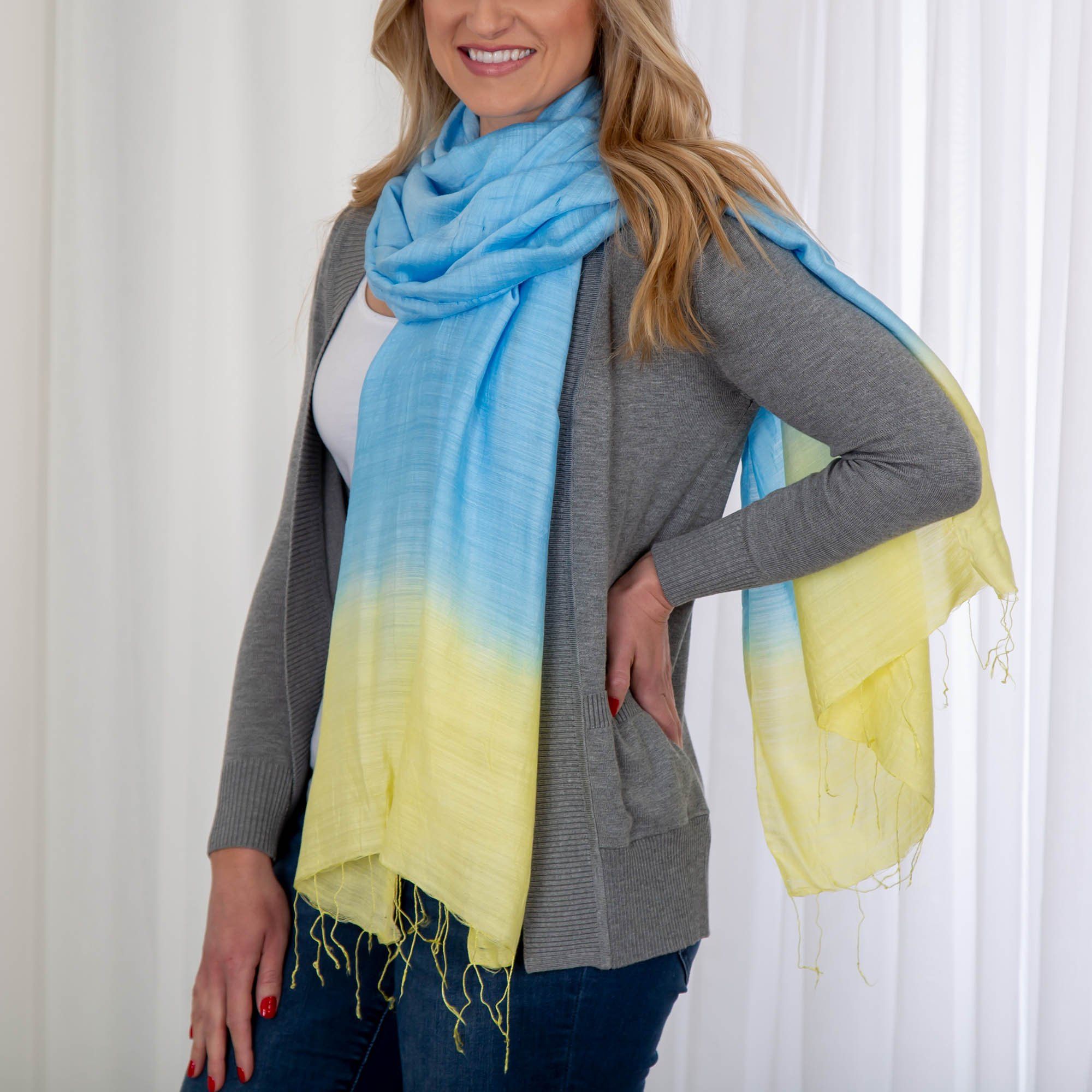 Color Connection Scarf Scarves & Bandanas La Vie Bien Color Connection Scarf
