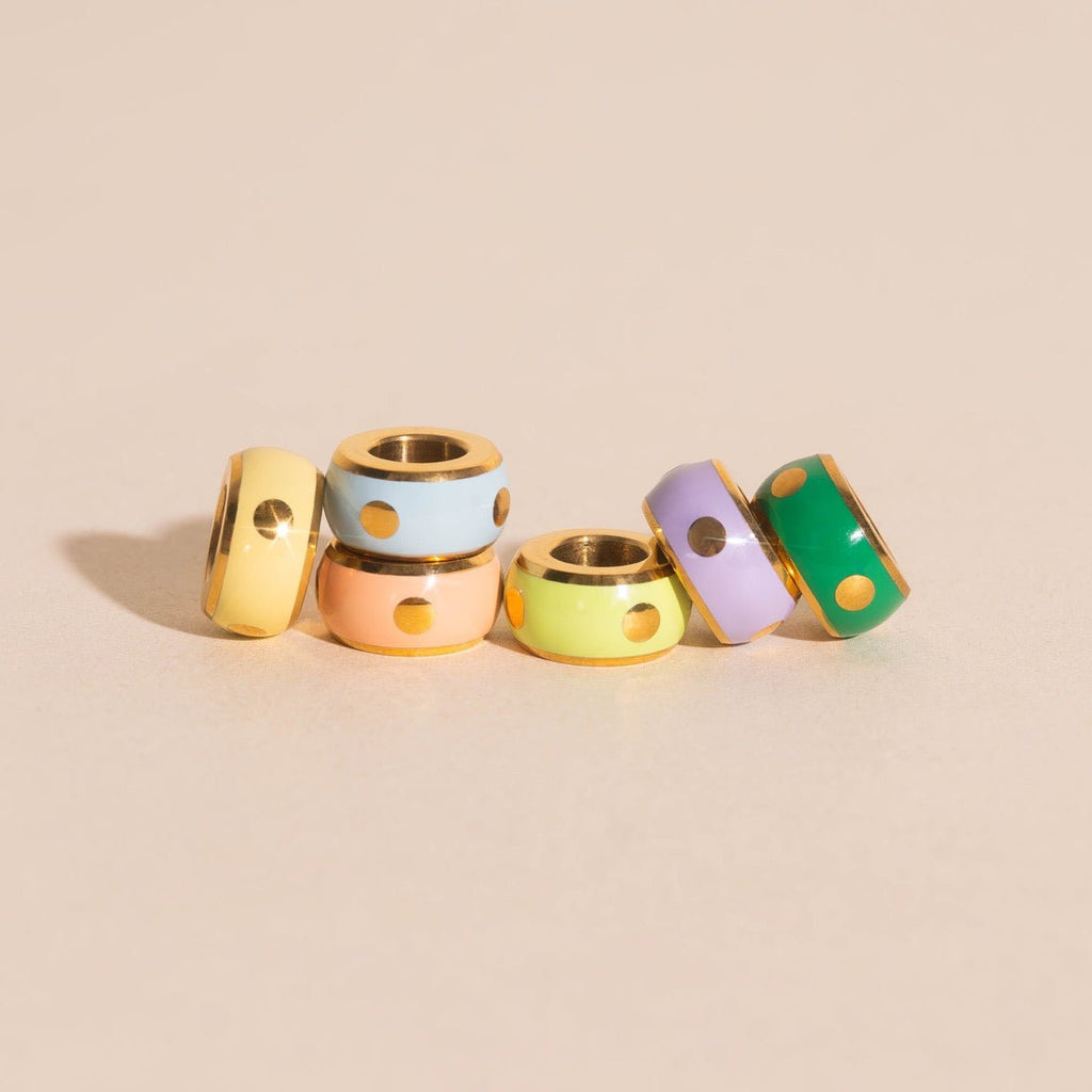 Color Pop Chunky Huggie Hoop Charms La Vie Bien Color Pop Chunky Huggie Hoop Charms