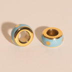 Color Pop Chunky Huggie Hoop Charms La Vie Bien Color Pop Chunky Huggie Hoop Charms