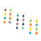 Color Study Enamel Earrings by Fair Anita
