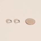 Color Tiny Huggie Hoop Earrings by Oh Clementine