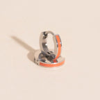 Color Tiny Huggie Hoop Earrings by Oh Clementine