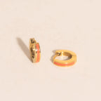 Color Tiny Huggie Hoop Earrings by Oh Clementine