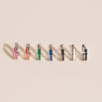 Color Tiny Huggie Hoop Earrings by Oh Clementine