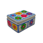 Colorful Hand-Painted Guerrero Jewelry Box | Mexican Ceramic Earring Holder Guerrero Jewelry Box La Vie Bien Colorful Hand-Painted Guerrero Jewelry Box | Mexican Ceramic Earring Holder