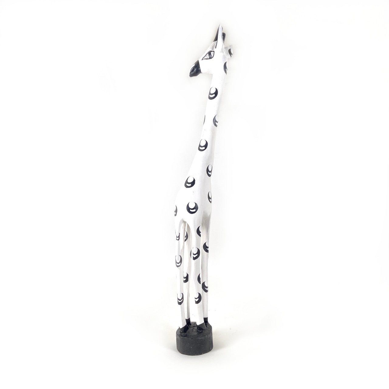 Colorful Painted Wood Giraffe - 24" La Vie Bien Colorful Painted Wood Giraffe - 24"