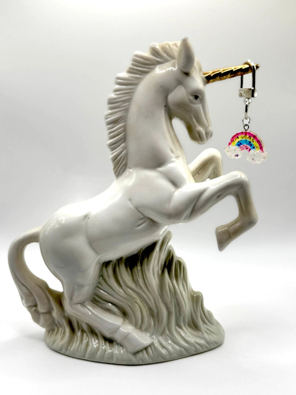 Colorful Rainbow Keychain and Bag Charm by Why Begin