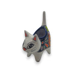Colorful Talavera Cat Planter | Mexican Ceramic Art Talavera Planter La Vie Bien Colorful Talavera Cat Planter | Mexican Ceramic Art