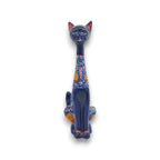 Colorful Talavera Cat Statue | Handcrafted Mexican Art Talavera Statue La Vie Bien Colorful Talavera Cat Statue | Handcrafted Mexican Art