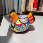 Colorful Talavera Chicken Planter | Mexican Ceramic Art Talavera Planter La Vie Bien Colorful Talavera Chicken Planter | Mexican Ceramic Art