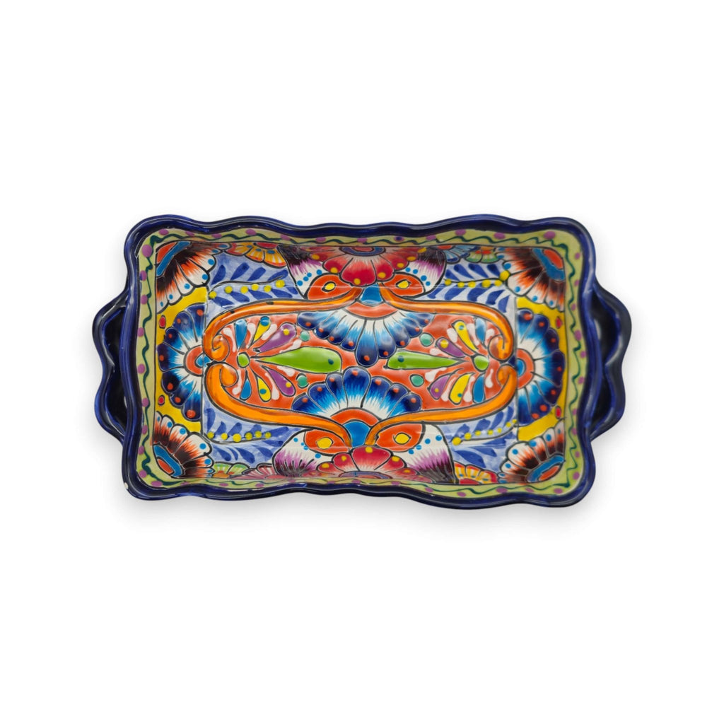 Colorful Talavera Coffee Serving Set | Handmade 3-Piece Set Talavera Coffee Set La Vie Bien Colorful Talavera Coffee Serving Set | Handmade 3-Piece Set