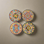 Colorful Talavera Dinnerware Set | 24 - Piece Plate Set for 8 Talavera Dinnerware Set La Vie Bien Colorful Talavera Dinnerware Set | 24 - Piece Plate Set for 8