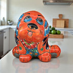 Colorful Talavera Dog Planter | Handcrafted Mexican Pot Talavera Planter La Vie Bien Colorful Talavera Dog Planter | Handcrafted Mexican Pot