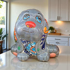 Colorful Talavera Dog Planter | Handcrafted Mexican Pot Talavera Planter La Vie Bien Colorful Talavera Dog Planter | Handcrafted Mexican Pot