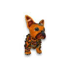 Colorful Talavera French Bulldog Statue | Handcrafted Wall Art (Medium) Talavera Statue La Vie Bien Colorful Talavera French Bulldog Statue | Handcrafted Wall Art (Medium)