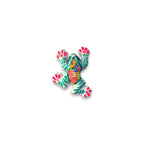 Colorful Talavera Frog Figurine | Hand - Painted Mexican Wall Art Guerrero Wall Art La Vie Bien Colorful Talavera Frog Figurine | Hand - Painted Mexican Wall Art