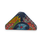 Colorful Talavera Napkin Holder | Mexican Ceramic Table Decor