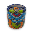Colorful Talavera Toothbrush Holder | Mexican Ceramic Art Talavera Toothbrush Holder La Vie Bien Colorful Talavera Toothbrush Holder | Mexican Ceramic Art