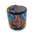 Colorful Talavera Toothbrush Holder | Mexican Ceramic Art Talavera Toothbrush Holder La Vie Bien Colorful Talavera Toothbrush Holder | Mexican Ceramic Art