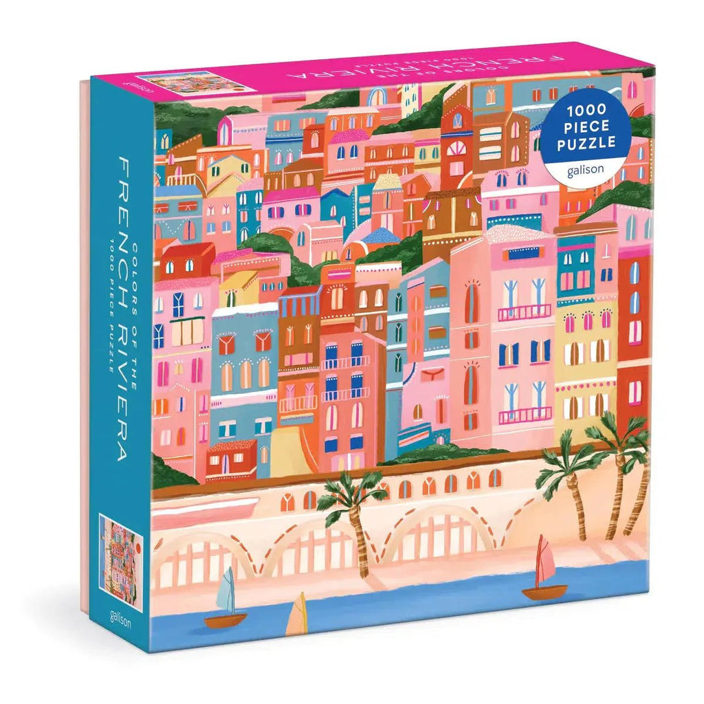 Colors Of The French Riviera 1000 Piece Jigsaw Puzzle Galison Jigsaw Puzzle La Vie Bien Colors Of The French Riviera 1000 Piece Jigsaw Puzzle Galison