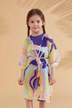 Colourful Kids Pareo Kimono P2333 Kız Çocuk Mayo La Vie Bien Colourful Kids Pareo Kimono P2333