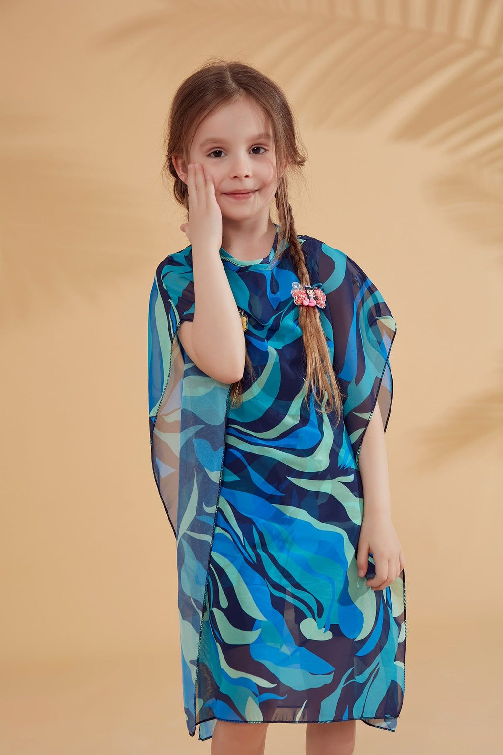 Colourful Kids Pareo Kimono P2349 Kız Çocuk Mayo La Vie Bien Colourful Kids Pareo Kimono P2349