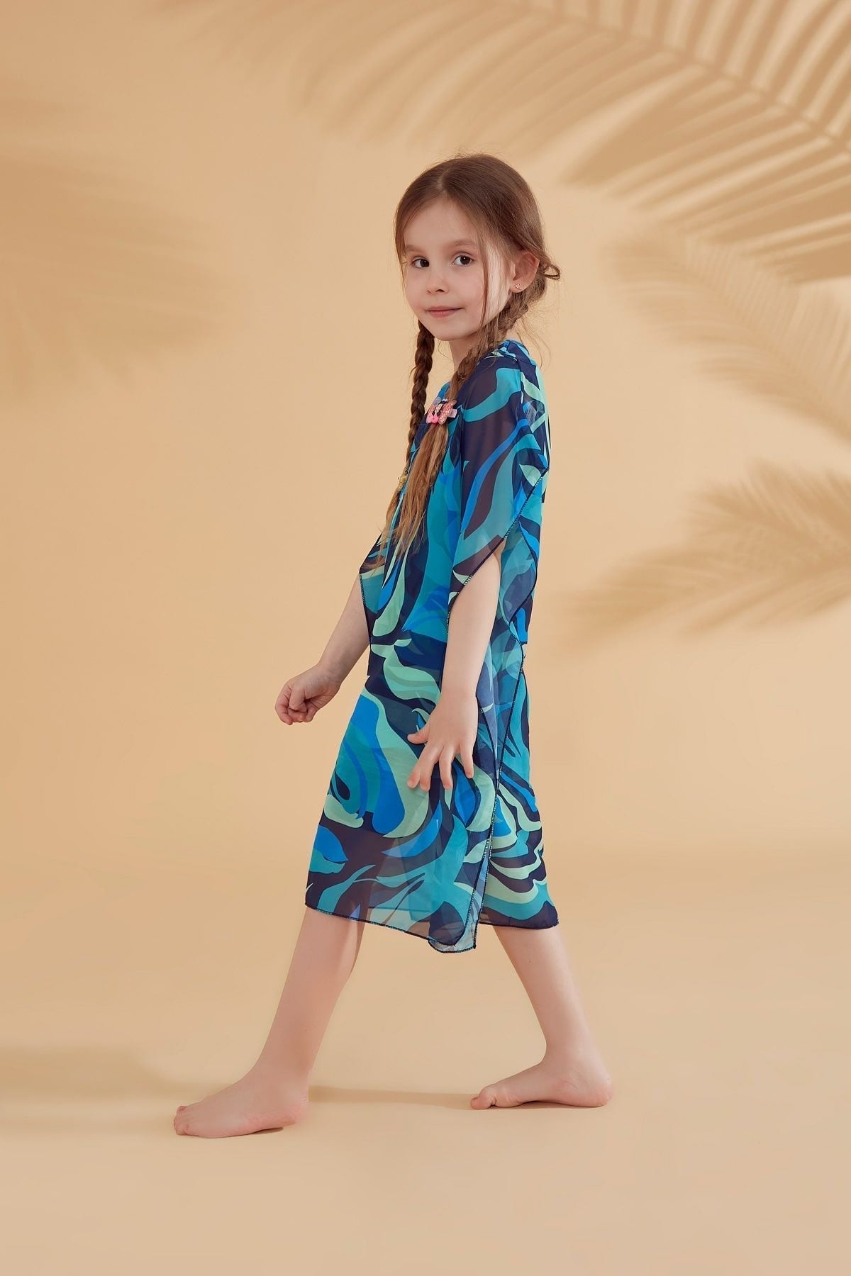 Colourful Kids Pareo Kimono P2349 Kız Çocuk Mayo La Vie Bien Colourful Kids Pareo Kimono P2349