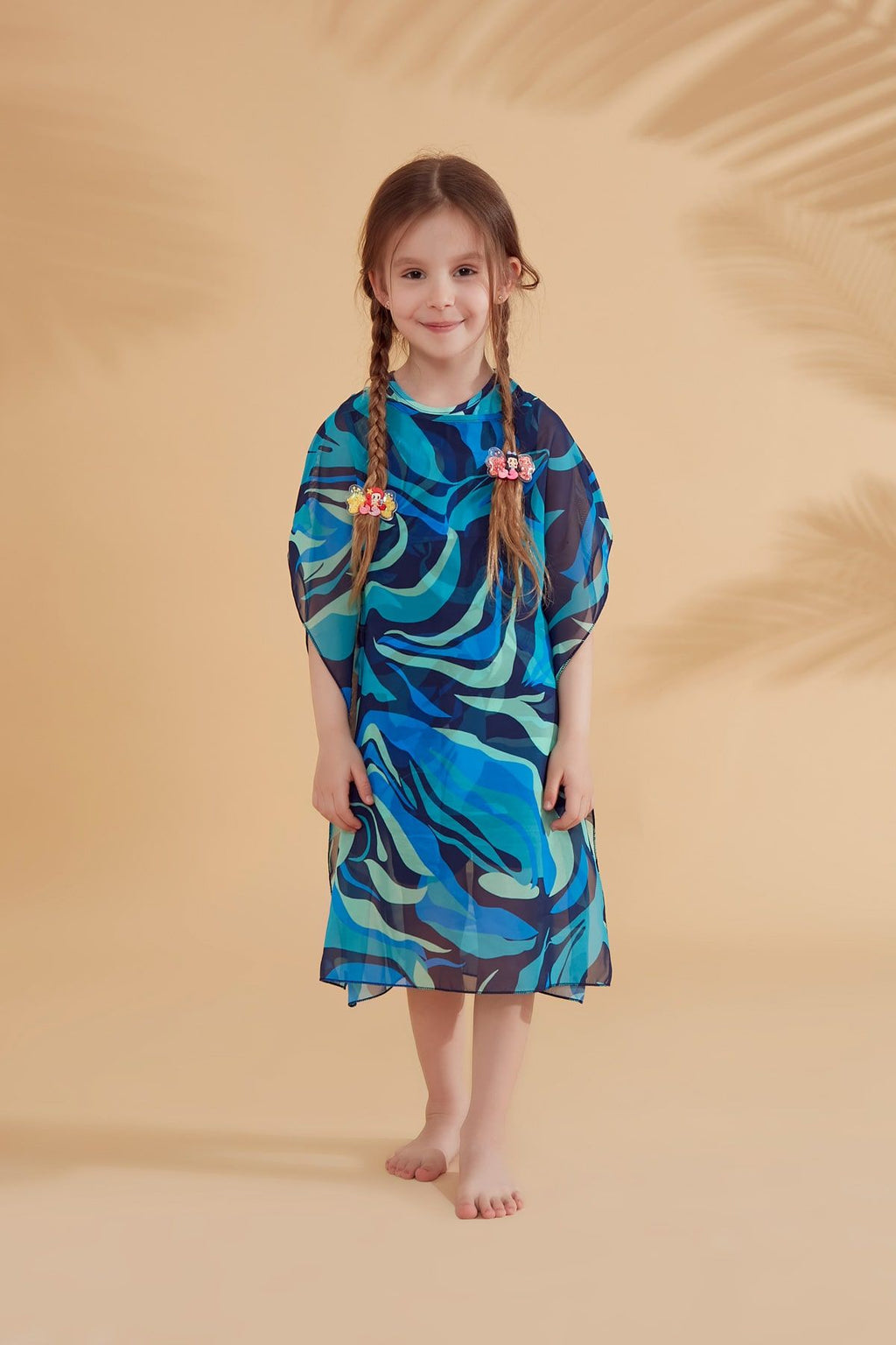 Colourful Kids Pareo Kimono P2349 Kız Çocuk Mayo La Vie Bien Colourful Kids Pareo Kimono P2349