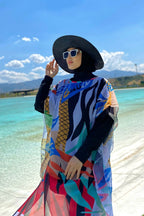 Colourful Pareo Kimono P2102 Pareo La Vie Bien Colourful Pareo Kimono P2102