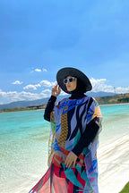 Colourful Pareo Kimono P2102 Pareo La Vie Bien Colourful Pareo Kimono P2102