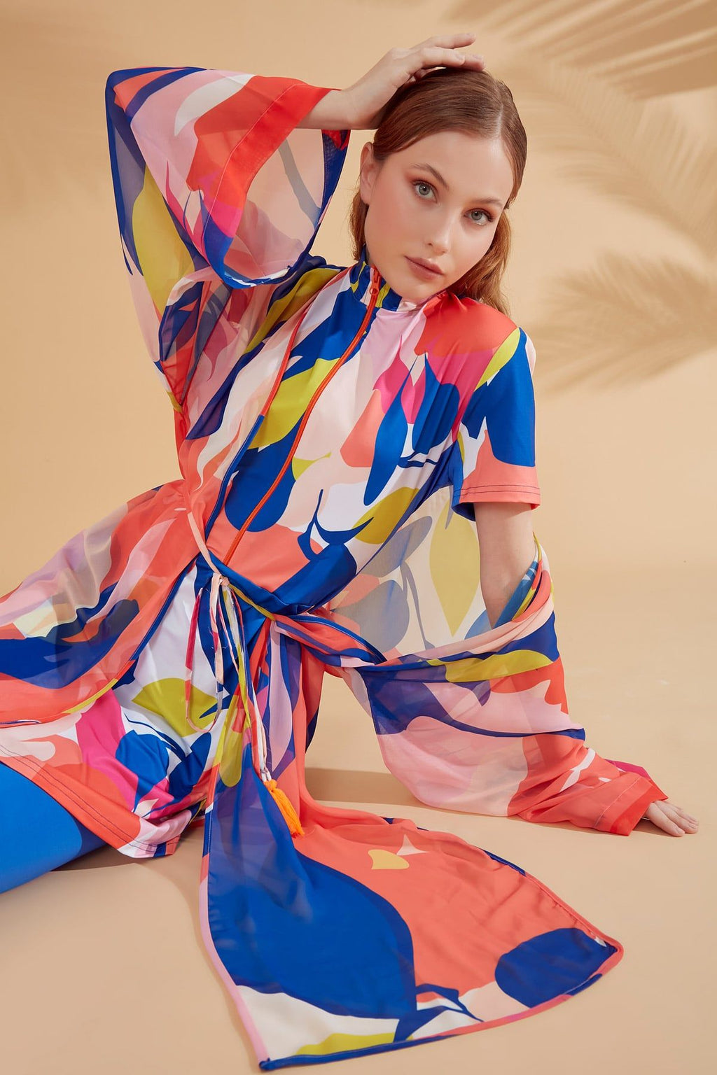 Colourful Pareo Kimono P2330 Pareo La Vie Bien Colourful Pareo Kimono P2330
