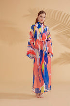Colourful Pareo Kimono P2330 Pareo La Vie Bien Colourful Pareo Kimono P2330