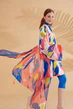 Colourful Pareo Kimono P2330 Pareo La Vie Bien Colourful Pareo Kimono P2330