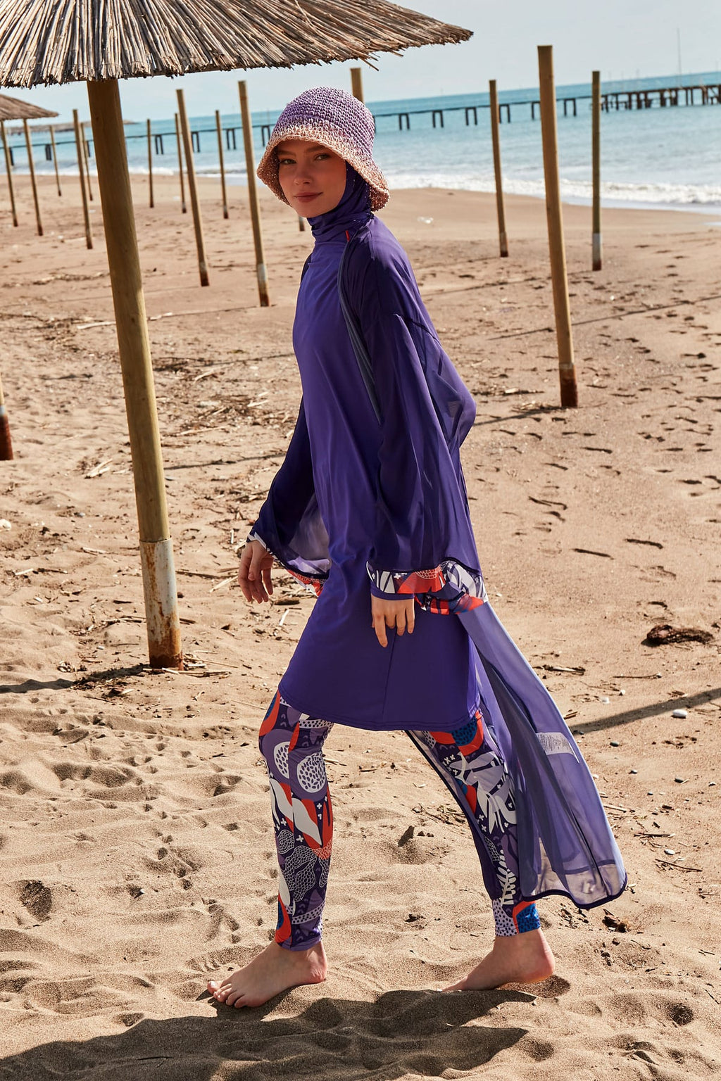 Colourful Pareo Kimono P2420 Pareo La Vie Bien Colourful Pareo Kimono P2420