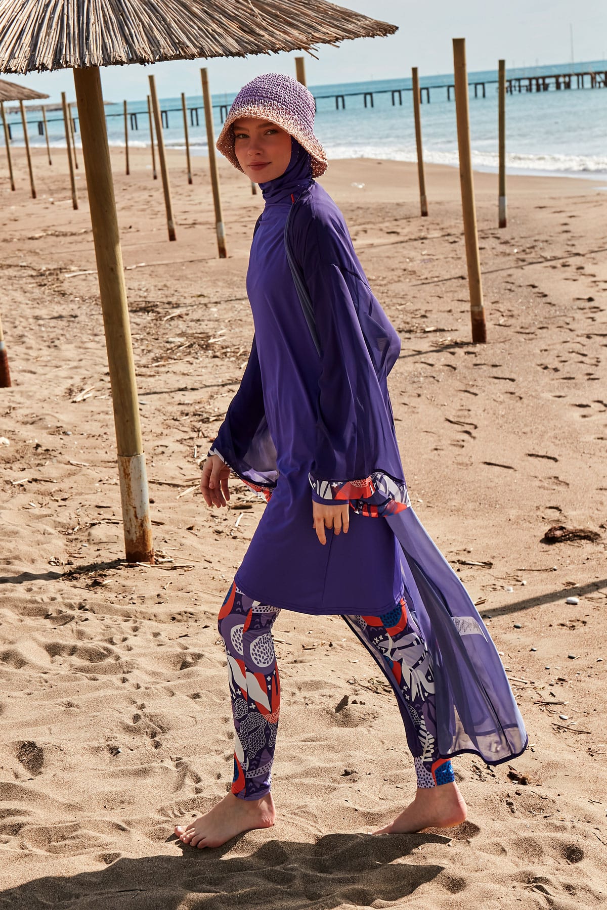 Colourful Pareo Kimono P2420 Pareo La Vie Bien Colourful Pareo Kimono P2420