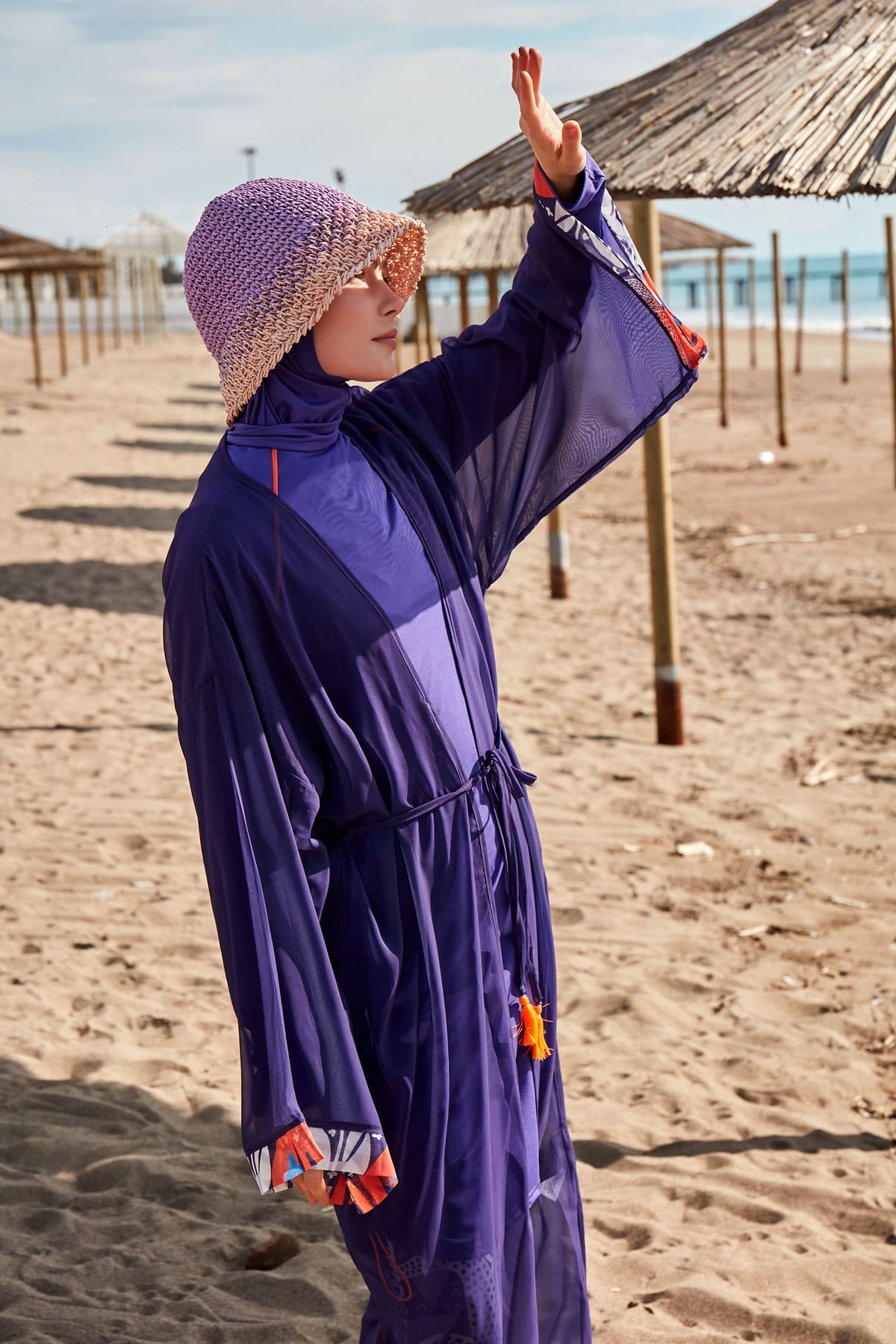 Colourful Pareo Kimono P2420 Pareo La Vie Bien Colourful Pareo Kimono P2420