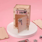 Combination Lock Box DIY Kit, Educational STEM Toy by Kitsville