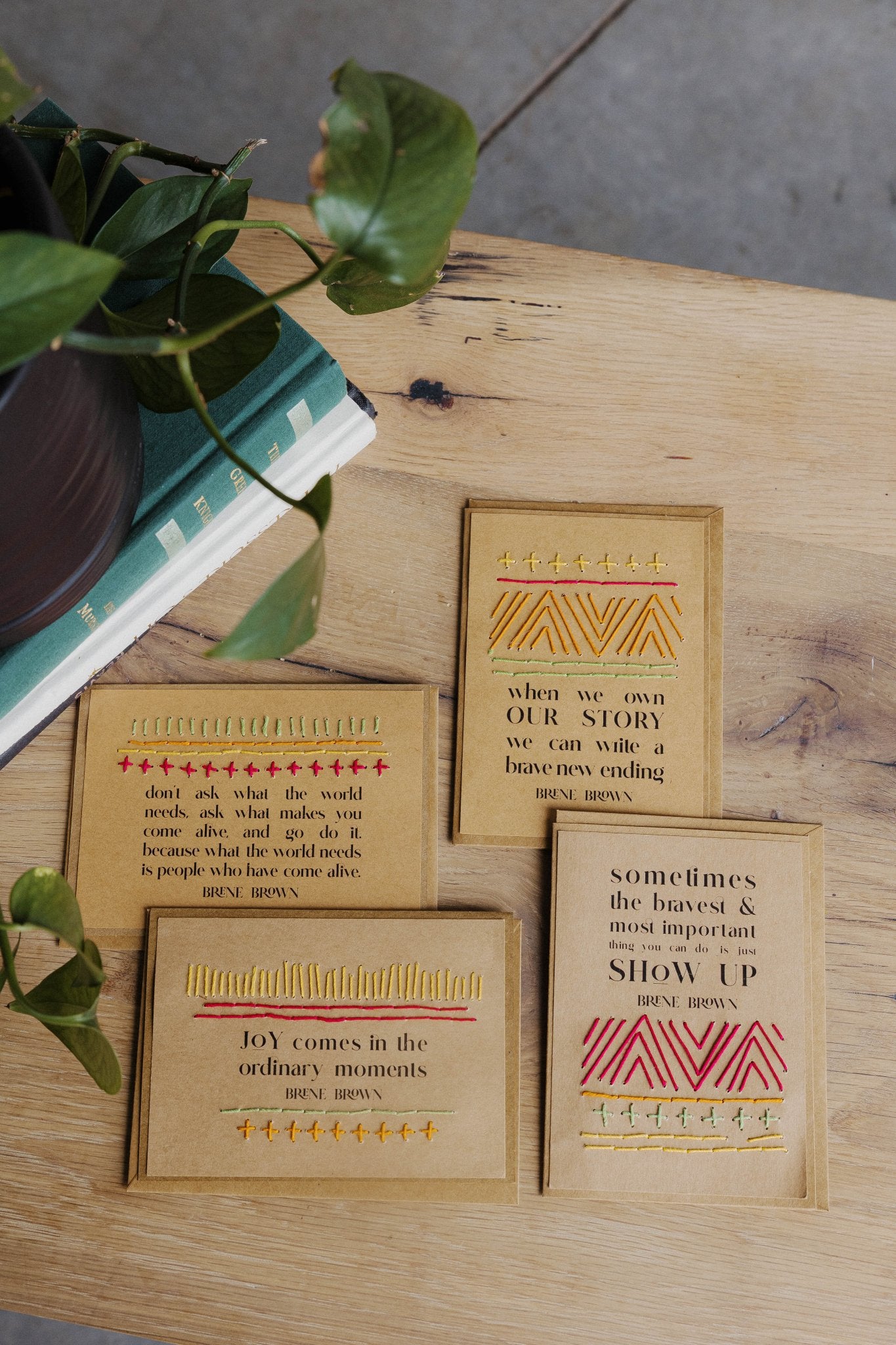 Come Alive - Brene Brown Greeting Cards
