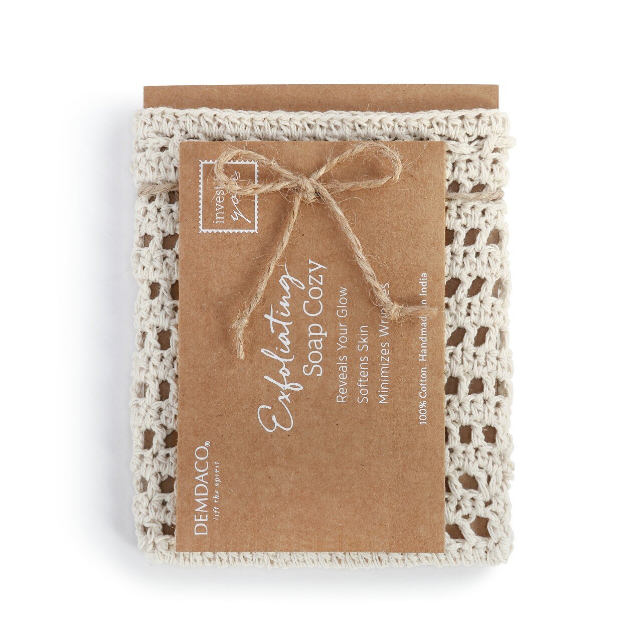 Comfort Handwoven Natural Fiber Exfoliating Washcloth, Gloves, & Soap Bag Bath & Beauty La Vie Bien Comfort Handwoven Natural Fiber Exfoliating Washcloth, Gloves, & Soap Bag