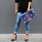 Computer Case | Oversize Pom Pom Clutch - Thailand Bags La Vie Bien Computer Case | Oversize Pom Pom Clutch - Thailand