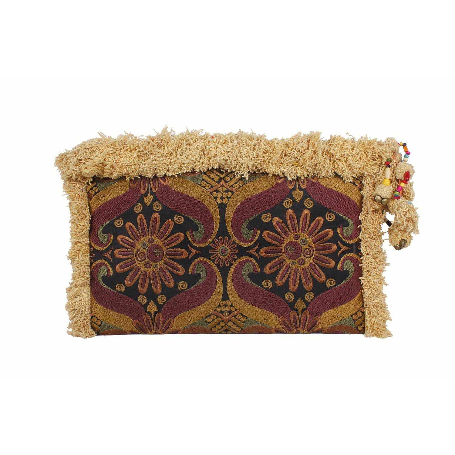 Computer Case | Oversize Pom Pom Clutch - Thailand Bags La Vie Bien Computer Case | Oversize Pom Pom Clutch - Thailand
