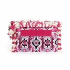 Computer Case | Oversize Pom Pom Clutch - Thailand Bags La Vie Bien Computer Case | Oversize Pom Pom Clutch - Thailand