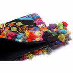 Computer Case | Oversize Pom Pom Clutch - Thailand Bags La Vie Bien Computer Case | Oversize Pom Pom Clutch - Thailand