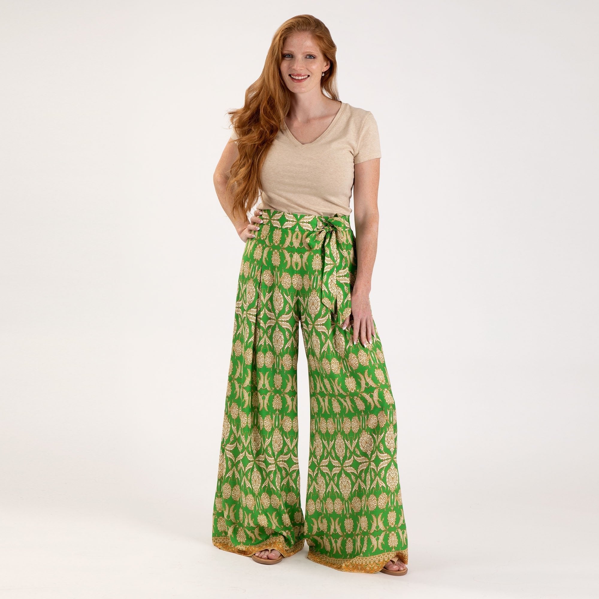Concentric Design Flowing Pants Pants & Leggings La Vie Bien Concentric Design Flowing Pants