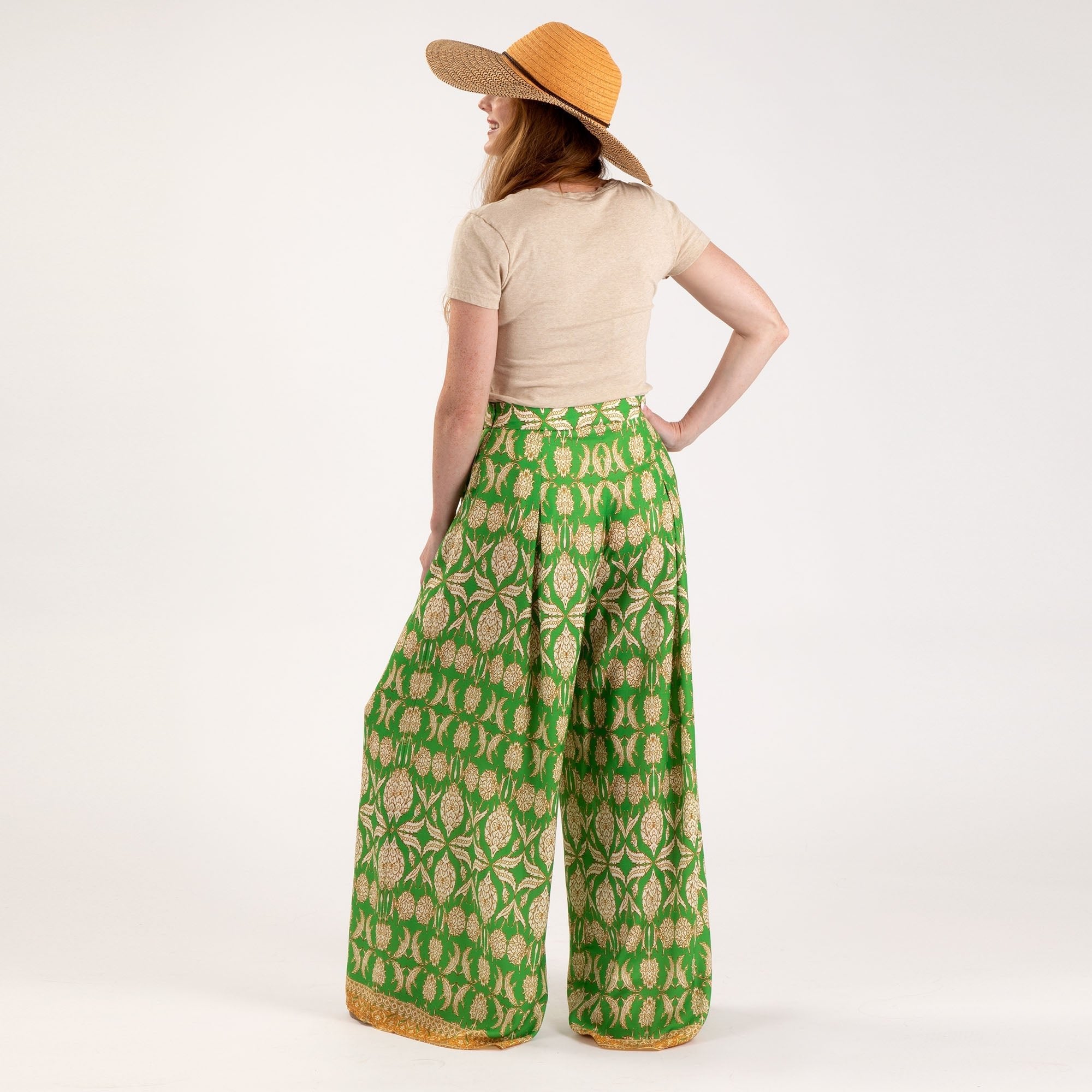 Concentric Design Flowing Pants Pants & Leggings La Vie Bien Concentric Design Flowing Pants