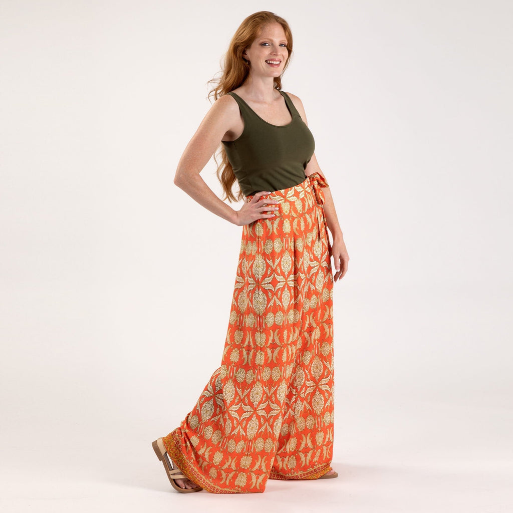 Concentric Design Flowing Pants Pants & Leggings La Vie Bien Concentric Design Flowing Pants