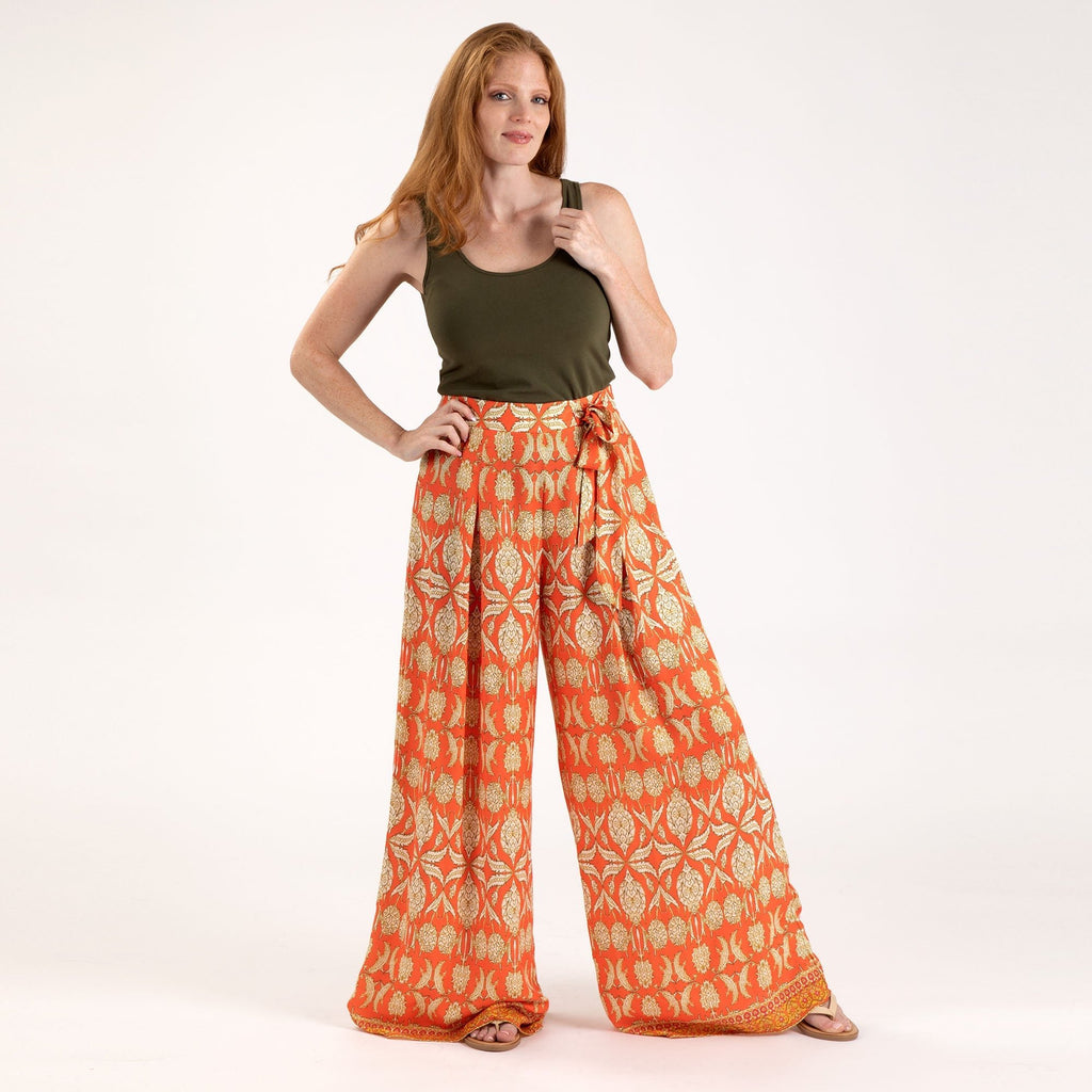 Concentric Design Flowing Pants Pants & Leggings La Vie Bien Concentric Design Flowing Pants