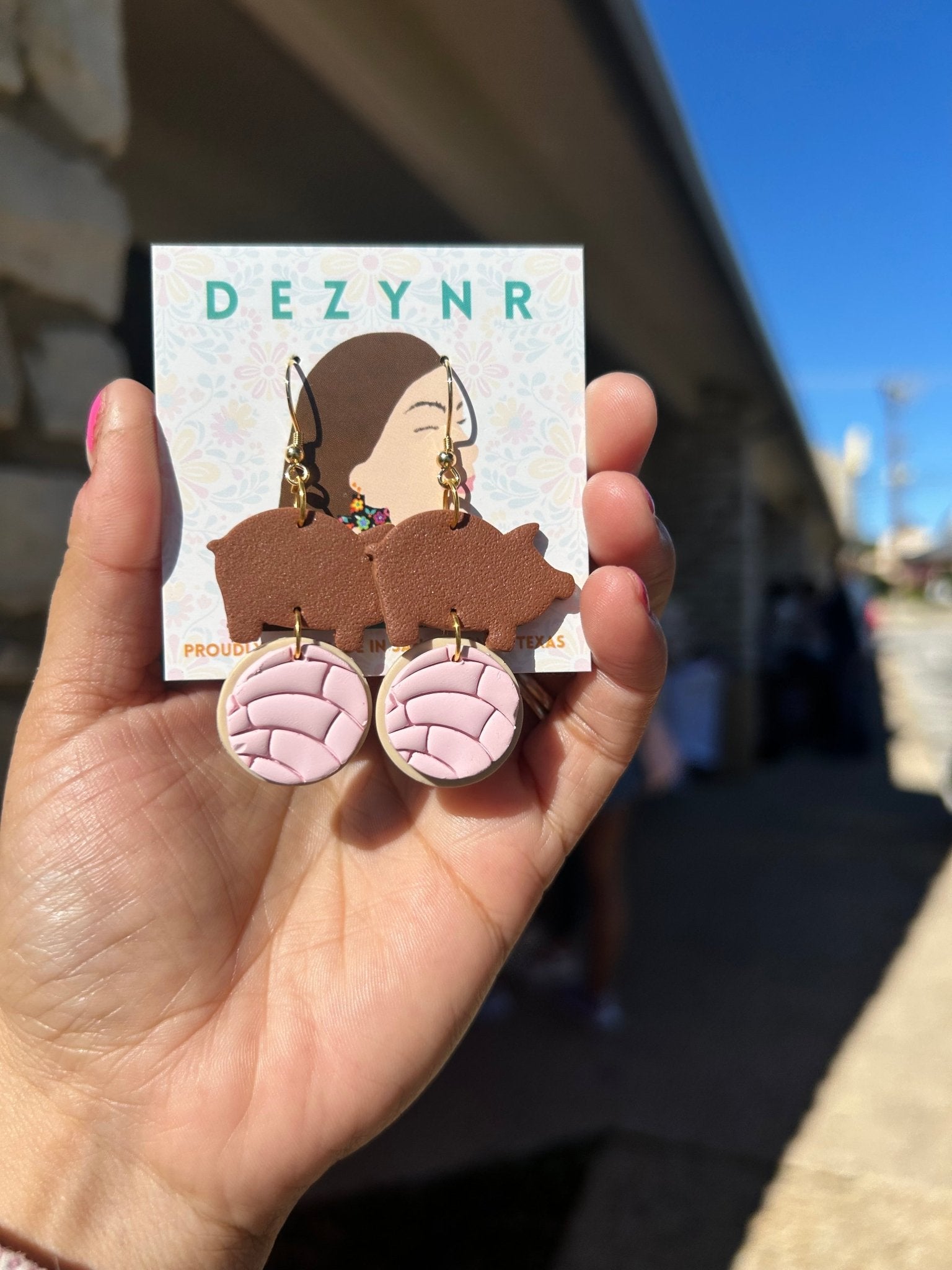 Concha/ Marranitos Earrings La Vie Bien Concha/ Marranitos