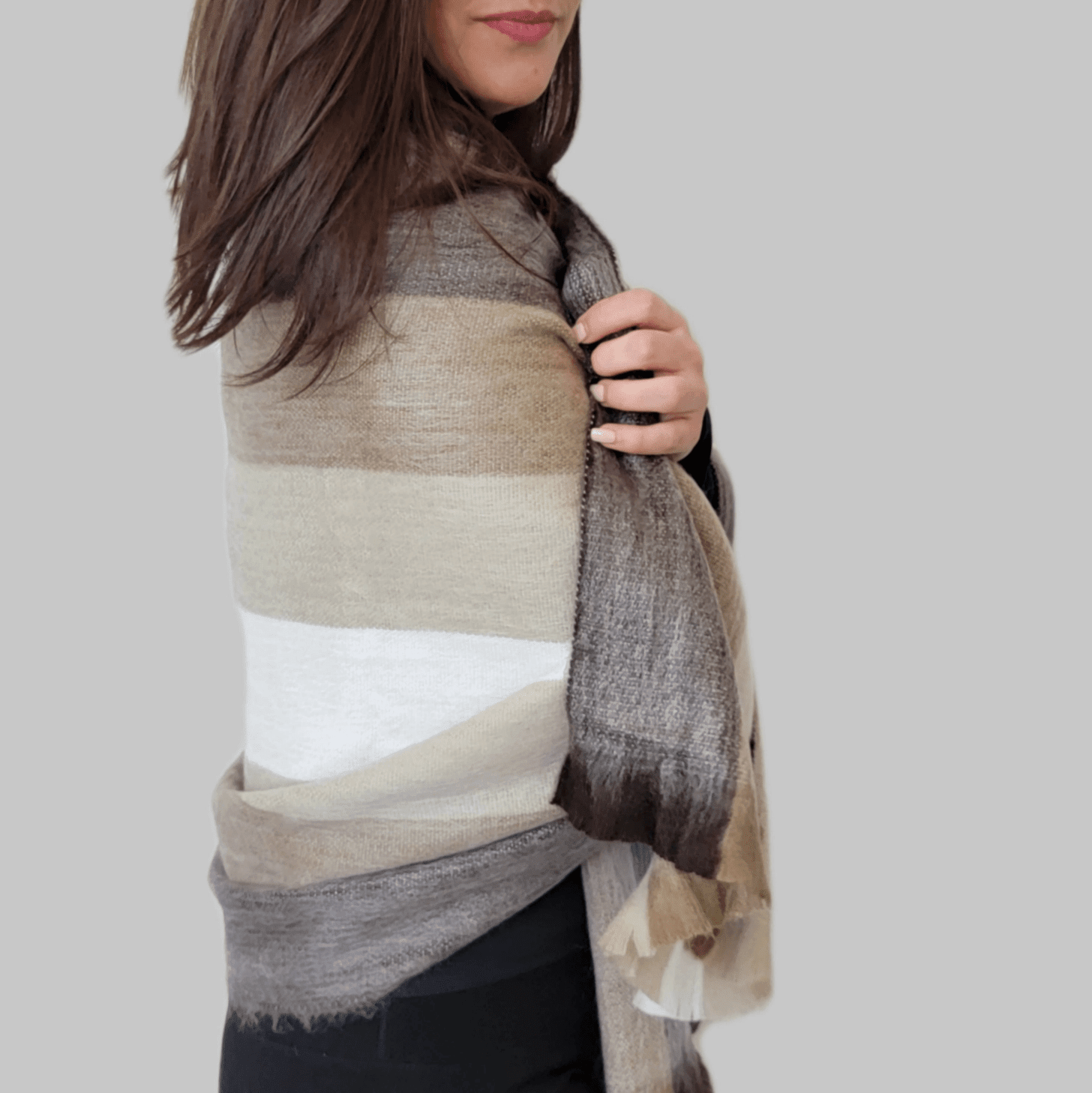 Condor - Alpaca Wool Shawl - Handmade Wool Shawl Apparel & Accessories La Vie Bien Condor - Alpaca Wool Shawl - Handmade Wool Shawl