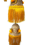 Cone Shape & Fringe Lari, Set of 2 Festive Decor La Vie Bien Cone Shape & Fringe Lari, Set of 2